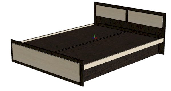 Кровать 1,6 Венеция-1 (Стиль)